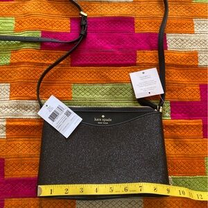 Kate Spade crossbody glitter purse